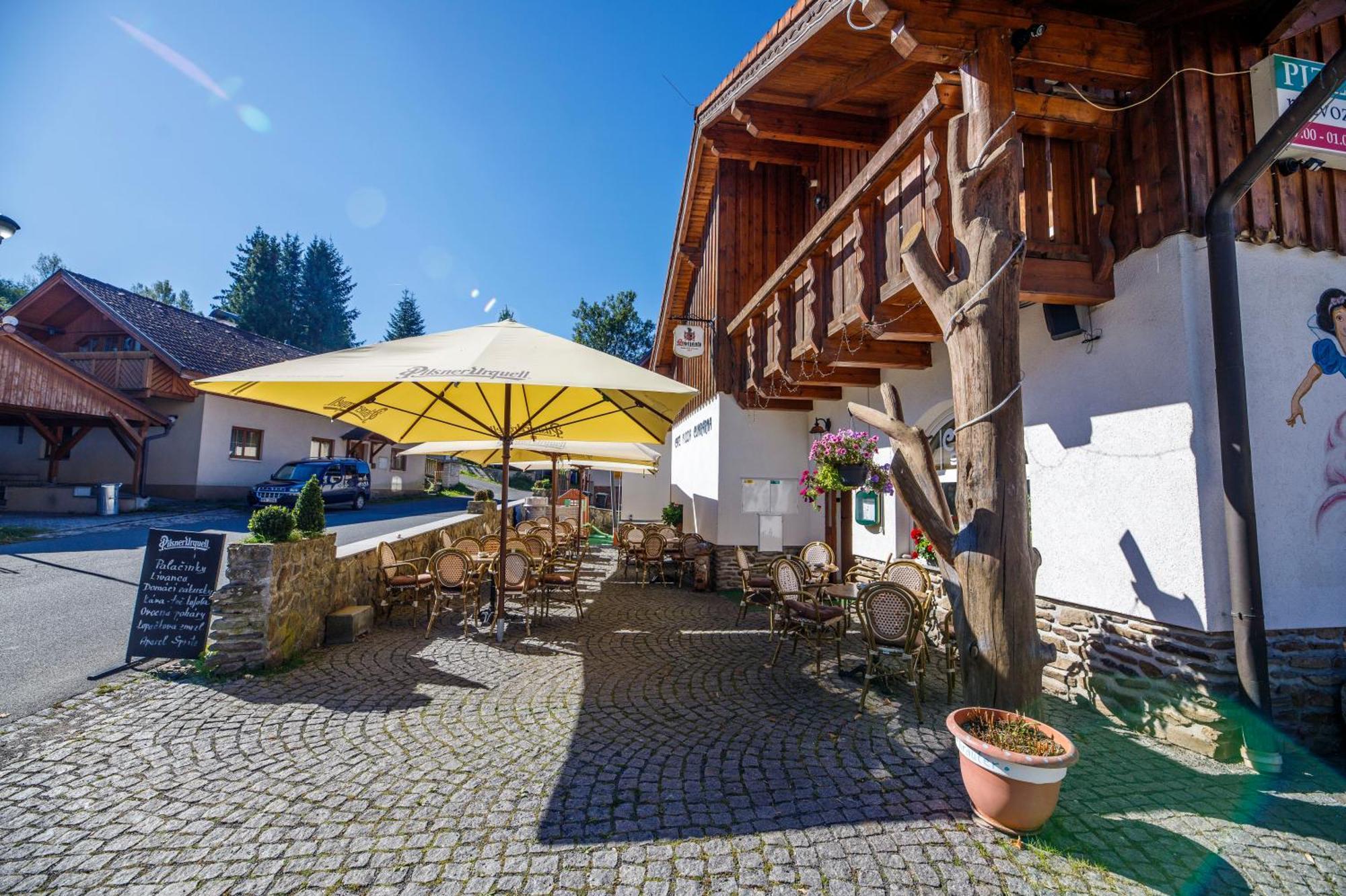 Pension Big Apple Zelezna Ruda Exterior photo